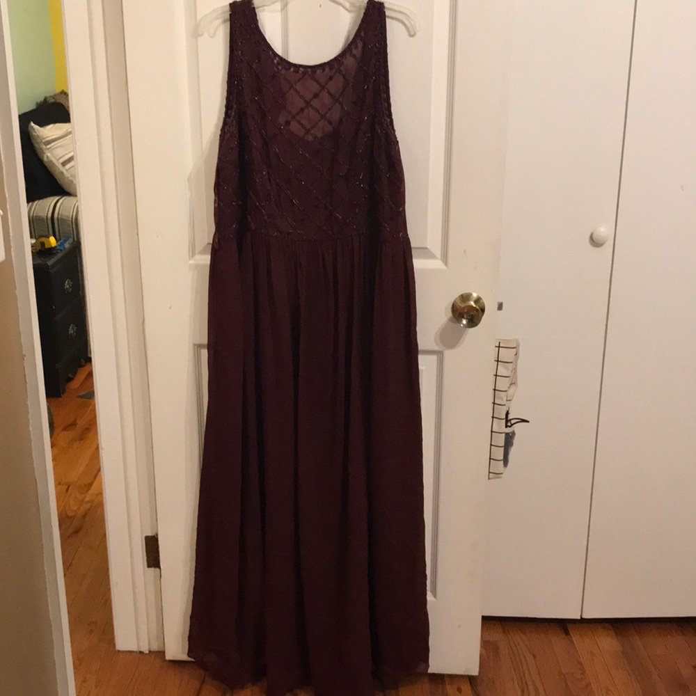 Adrianna papell bridesmaids dress.